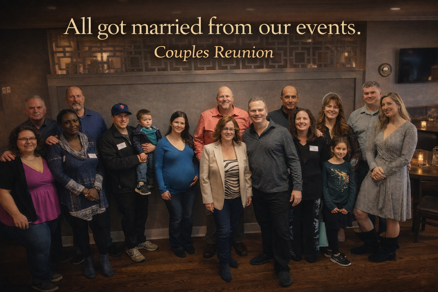 Couples who met at Long Island speed dating events â€” Couples Reunion