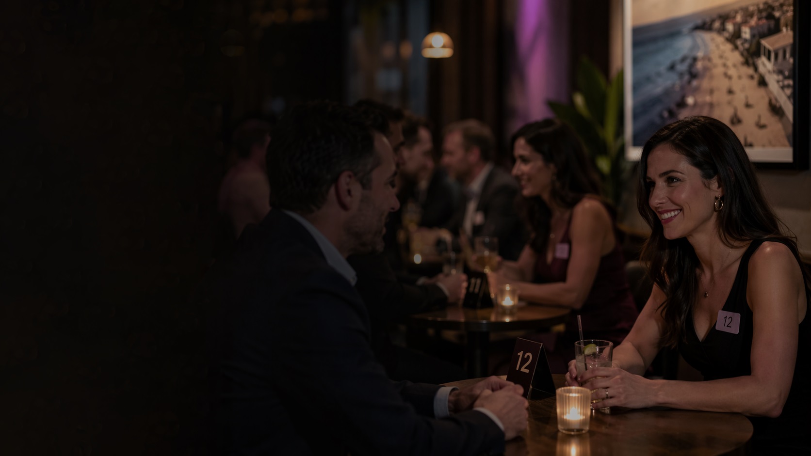 Long Island speed dating event